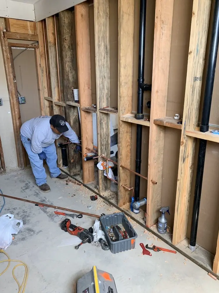 Commercial rough-in plumbing for Gas Line Repair in Potomac Park